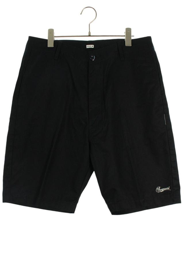 シークエル サイズ:L  TYPE-S ロゴプリントハーフパンツ 中古 BS99
