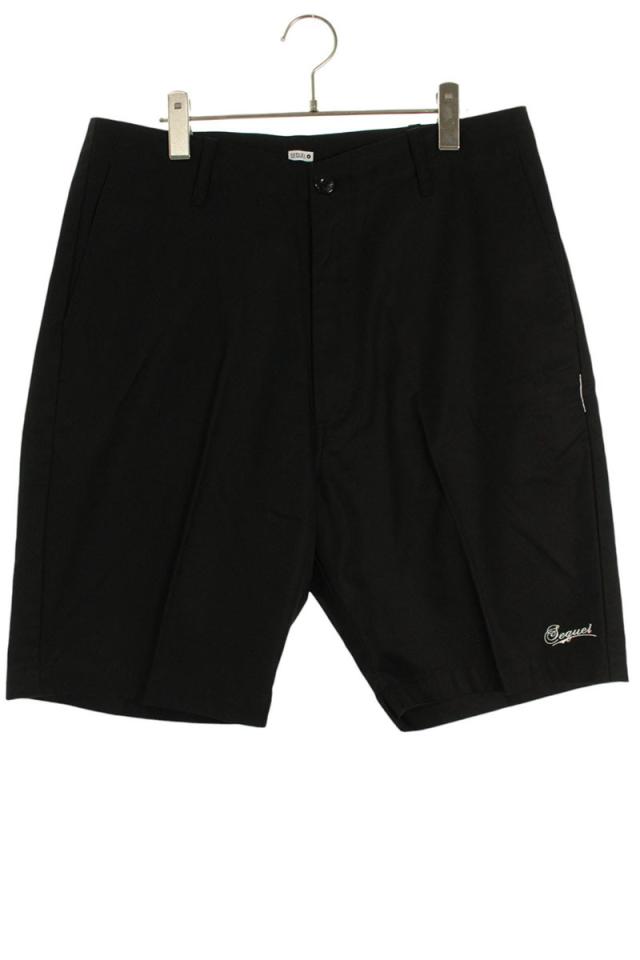 シークエル サイズ:L  TYPE-S ロゴプリントハーフパンツ 中古 BS99