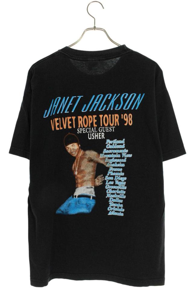 ヴィンテージ サイズ:L 1998 Janet Jackson The Velvet Rope Tour T
