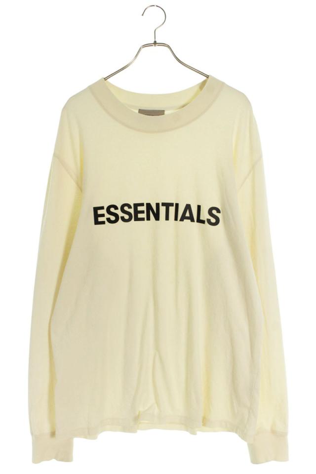 フォグ サイズ:M ESSENTIALS ラバーロゴ長袖カットソー 中古 BS55