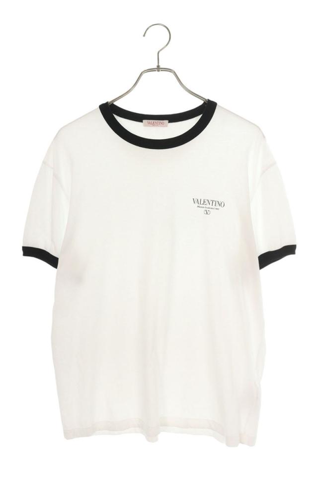 ヴァレンティノ サイズ:XL  5V3MG15ZA8E ロゴプリントリンガーTシャツ 中古 BS99
