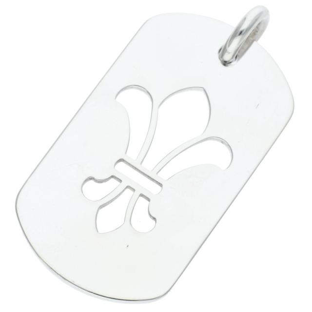 クロムハーツ D TAG LRG ラージドッグタグ ラージドッグタグネックレストップ 中古 OS06