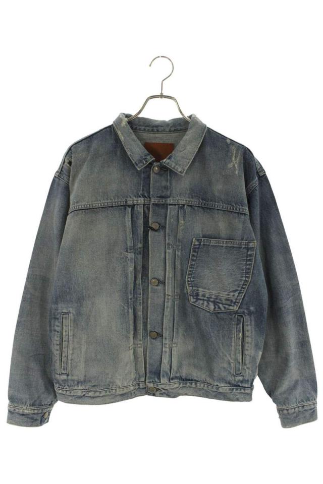 デンハム サイズ:S  01-232-09-21-001 ダメージ加工デニムジャケット 中古 BS99
