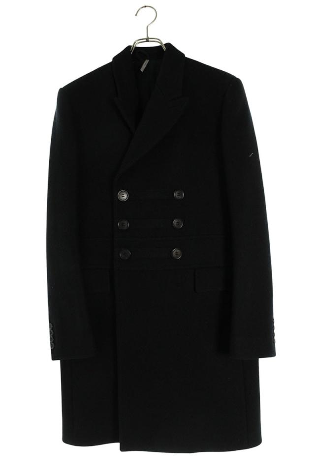 ディオールオム サイズ:48 06AW 6HH1035802 ナポレオンピークドラペルダブルウールコート 中古 SB01