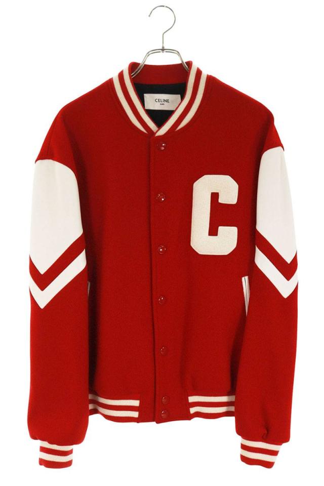 セリーヌ サイズ:52  2V58N898C Cロゴワッペンオーバーサイズテディブルゾン 中古 OM10