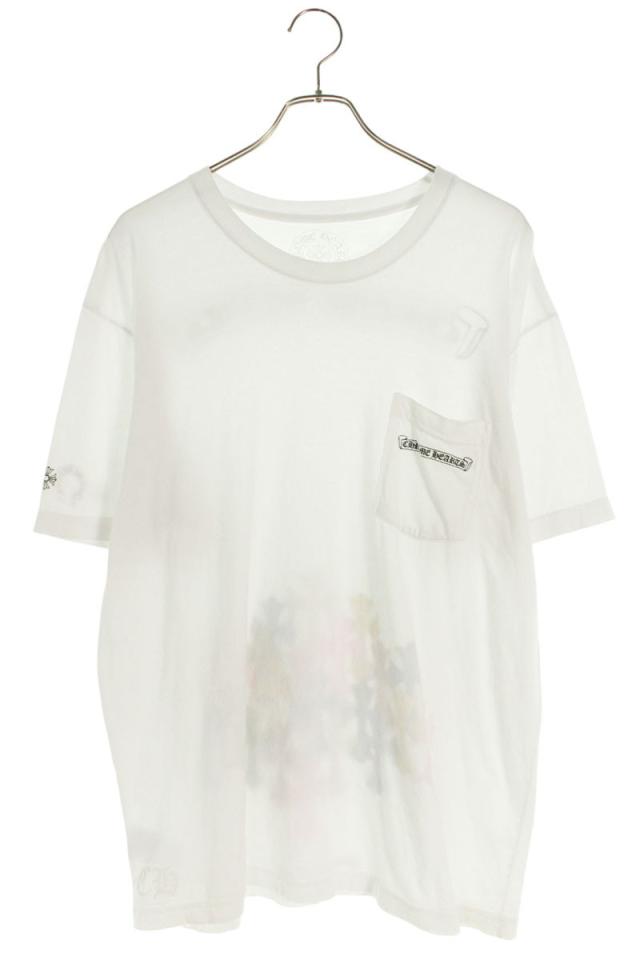 クロムハーツ サイズ:XL  MLTCOL CEM CRS T-SHRT マルチセメタリークロスプリント半袖シャツ 中古 OK15