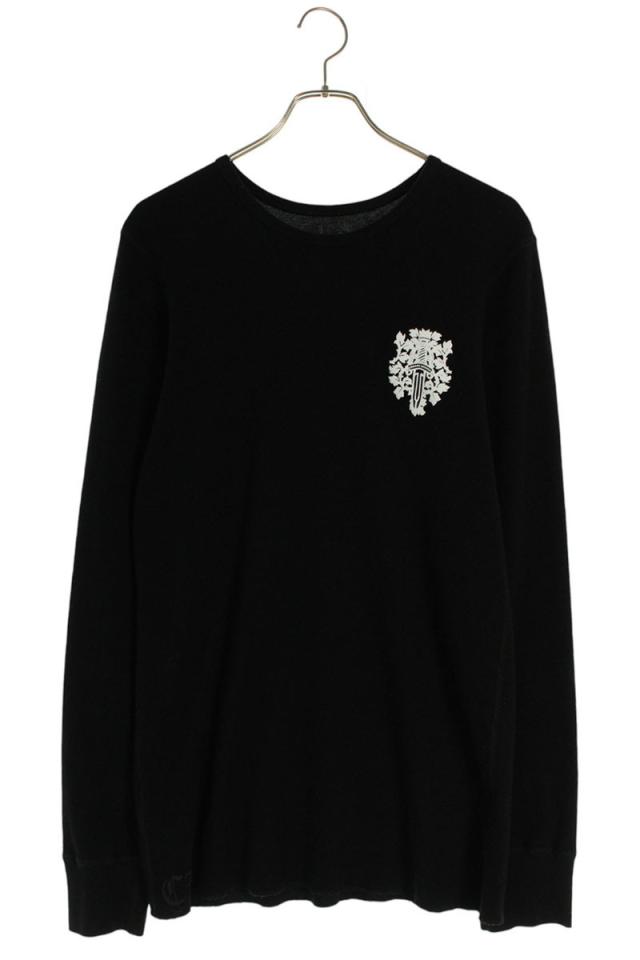クロムハーツ サイズ:XL  Thermal L S バックダガープリントサーマル長袖カットソー 中古 OK15