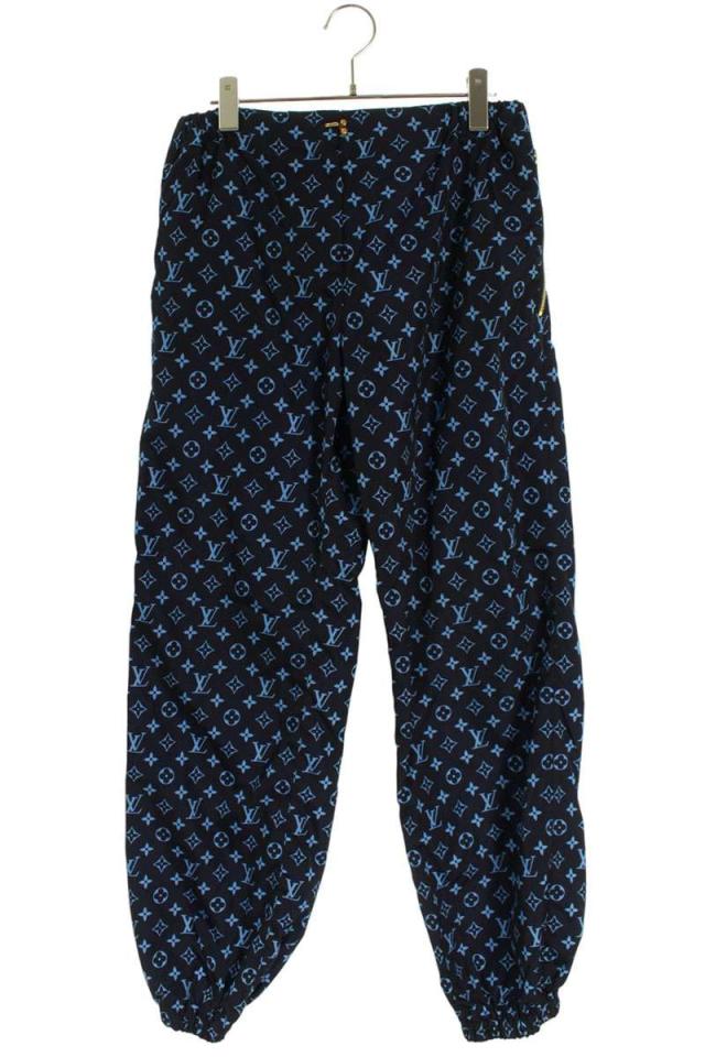 ルイヴィトン サイズ:36  22AW  RW222W PR1 FNPA68 ミッドナイトモノグラムジョギングロングパンツ 中古 SS13