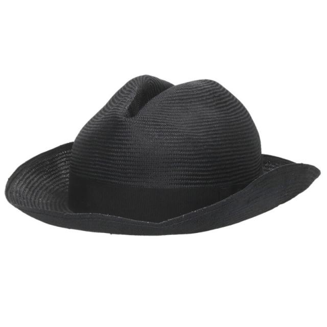 ボルサリーノ サイズ:59 中折れストローハット 中古 BS99