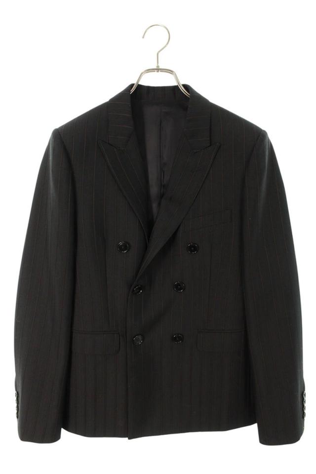 セリーヌ サイズ:46  2V66P876X ストライプダブルジャケット 新古品 SS13