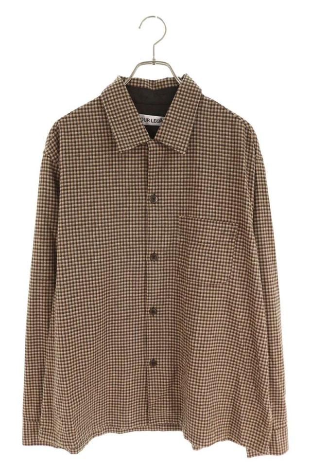 アワーレガシー サイズ:50  25AW  M4252HE Heusenギンガムチェック長袖シャツ 新古品 SB01