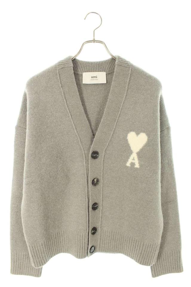 アミアレクサンドルマテュッシ サイズ:XL  25AW  UKC365 ハートA刺繍カーディガン 新古品 SB01