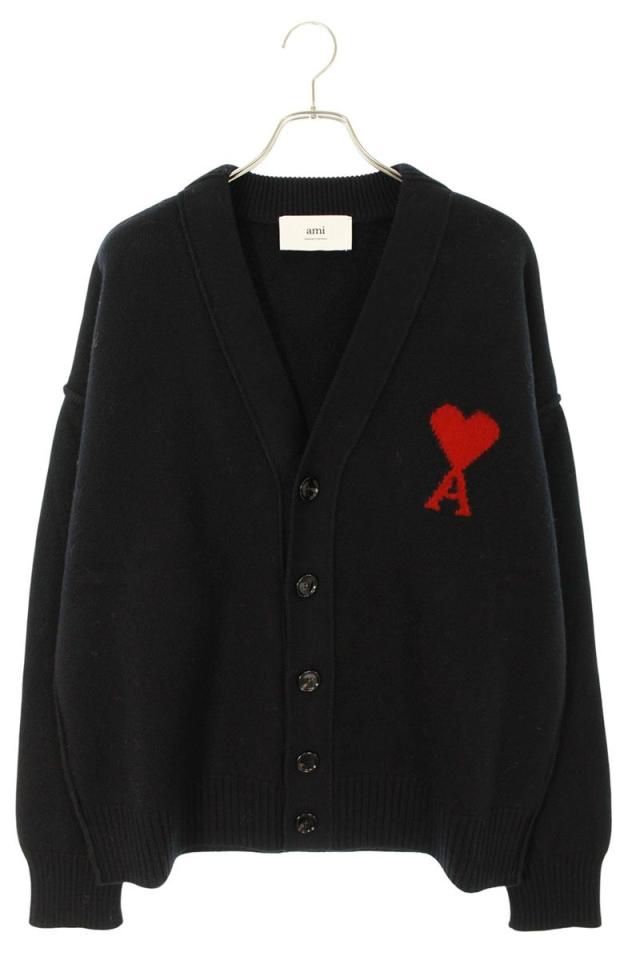 アミアレクサンドルマテュッシ サイズ:XL  25AW  UKC367 ハートA刺繍カーディガン 新古品 SB01