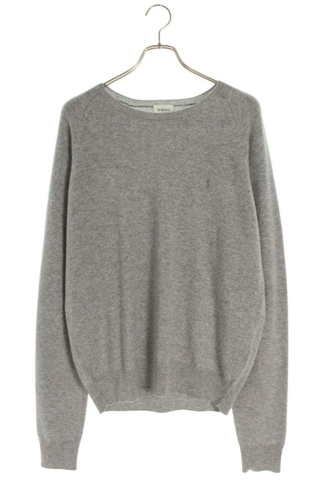 サンローランパリ サイズ:L  796556 YP53 カシミヤクルーネックニット 新古品 SB01