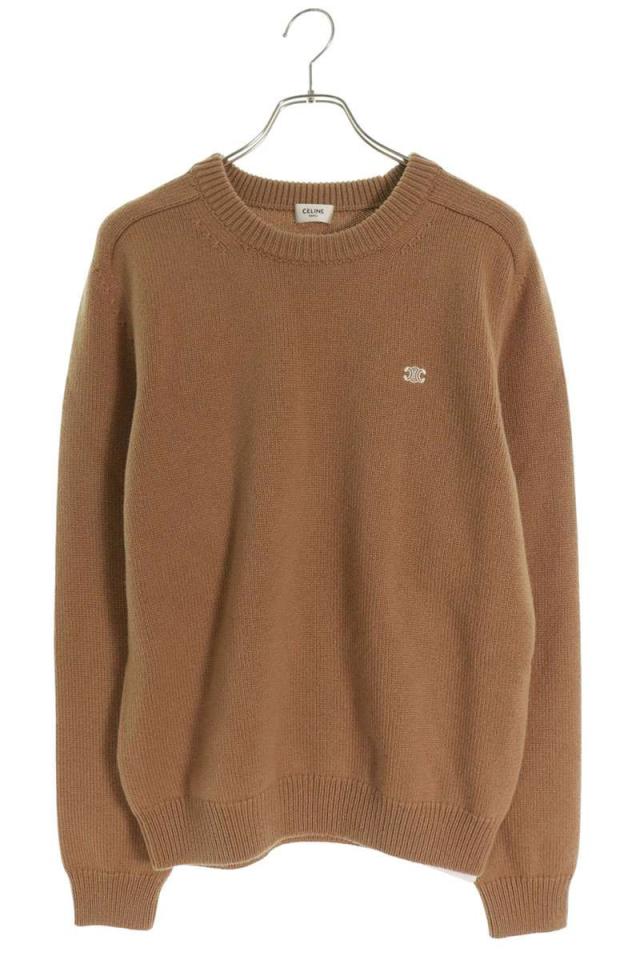 セリーヌ サイズ:M  25AW  2AC85048T カシミヤ混クルーネックニット 新古品 SB01