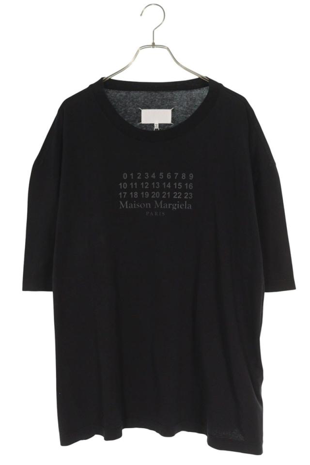 メゾンマルジェラ サイズ:M  25AW  S67GC0042 カレンダーロゴプリントTシャツ 新古品 SB01