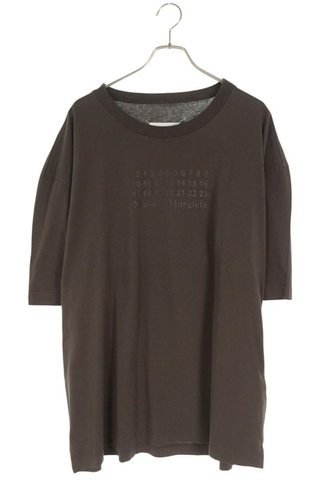 メゾンマルジェラ サイズ:M  25AW  S67GC0042 カレンダーロゴプリントTシャツ 新古品 SB01