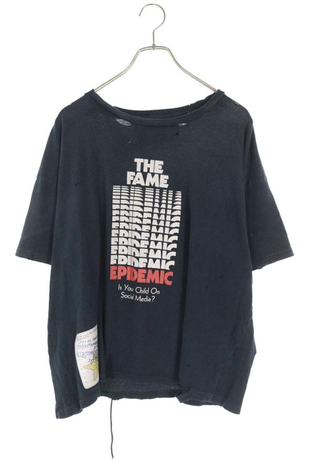 パリーハリウッド サイズ:L 25AW 2U004Q3009 メッセージプリントTシャツ 新古品 SS13