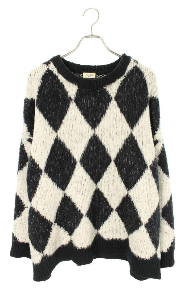 セリーヌ サイズ:L  23SS  2AF46974T ボクシーニット 中古 OM10