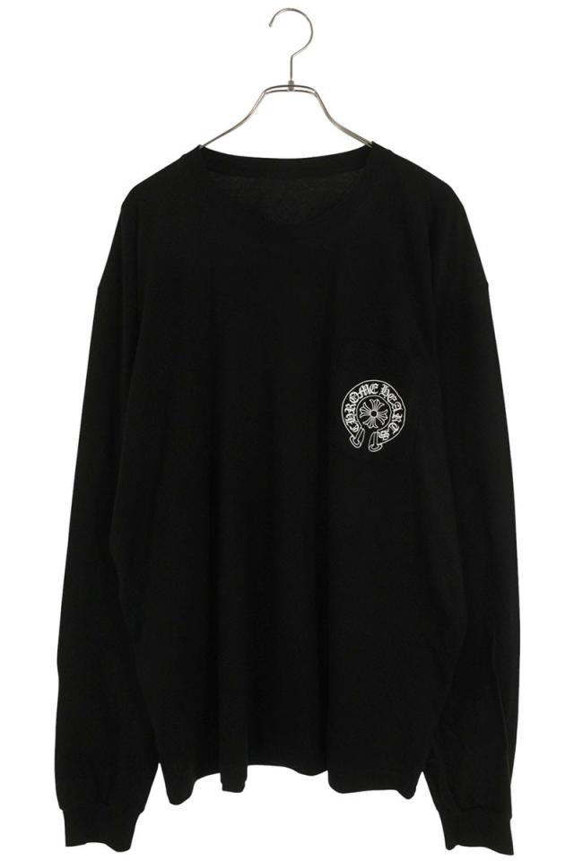 クロムハーツ サイズ:XXL  CH L S LTD マイアミ限定袖フローラルプリント長袖カットソー 中古 OS06