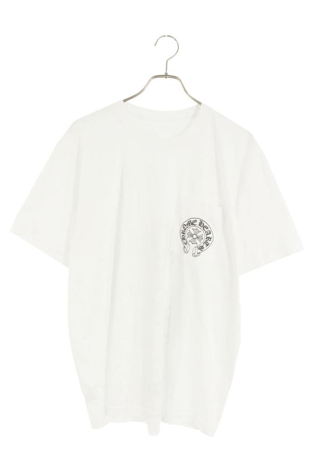 クロムハーツ サイズ:L  CH T-SHRT LTD マイアミ限定バックホースシュープリントTシャツ 中古 GZ11