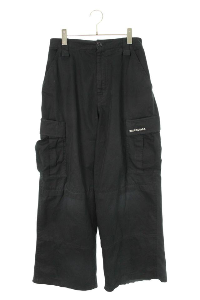 バレンシアガ サイズ:XXS  831376 TSP03 スウェットドッキングカーゴロングパンツ 中古 SS13