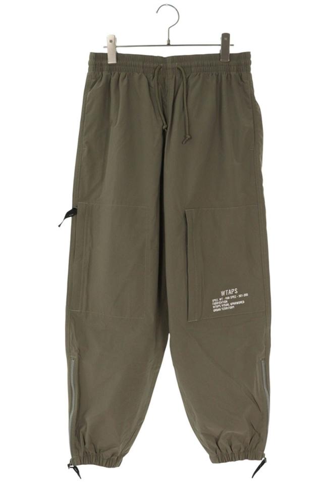 ダブルタップス  バンズ サイズ:2 ダブルネームバギーテーパードロングパンツ 中古 BS99