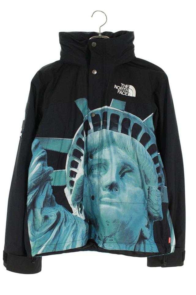 シュプリーム  ノースフェイス サイズ:S  19AW  Statue of Liberty Mountain Jacket 自由の女神マウンテンブルゾン 中古 SB01