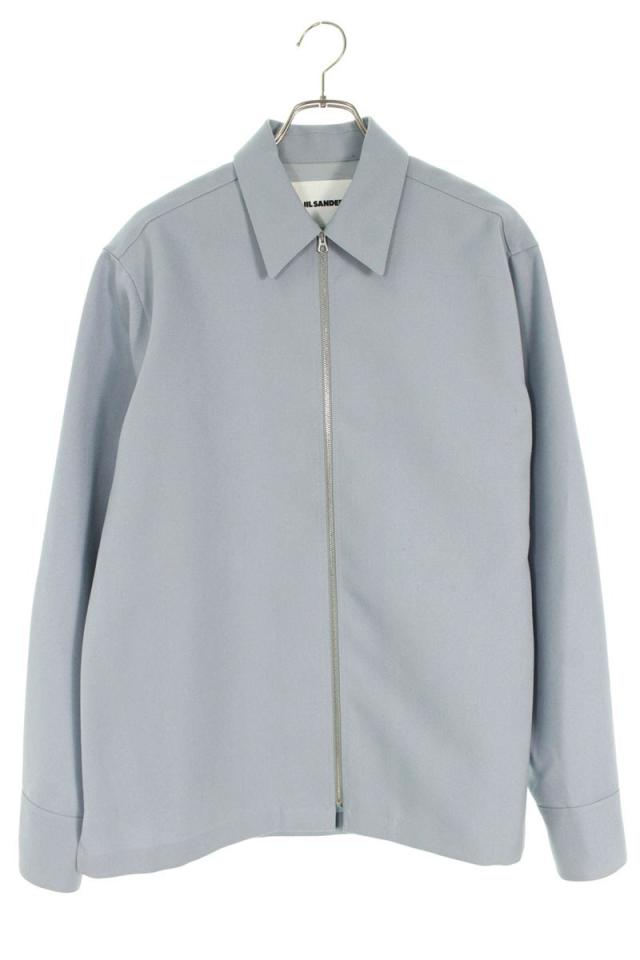 ジルサンダー サイズ:46  JSMU601032 ウールジップアップブルゾン 中古 FK04