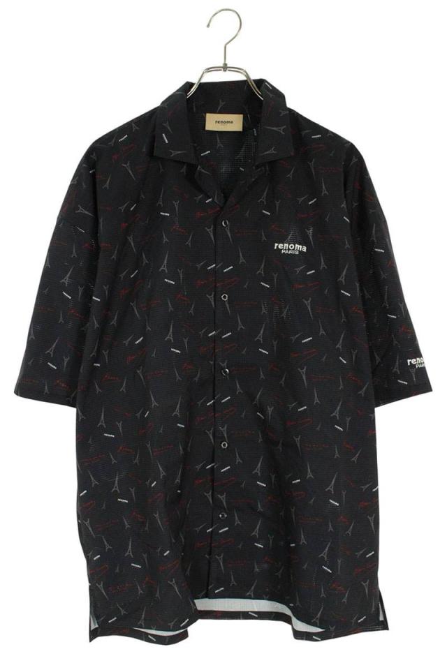 レノマ サイズ:XL  RG4206-019 マルチ柄半袖シャツ 中古 BS99