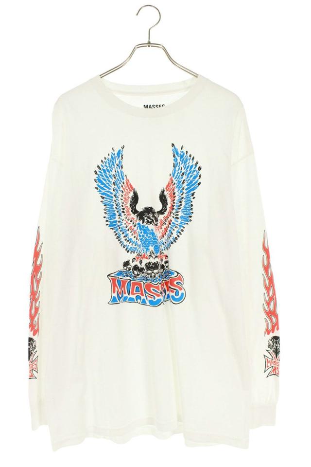 マシス サイズ:XL イーグルスカルプリント長袖カットソー 中古 BS99