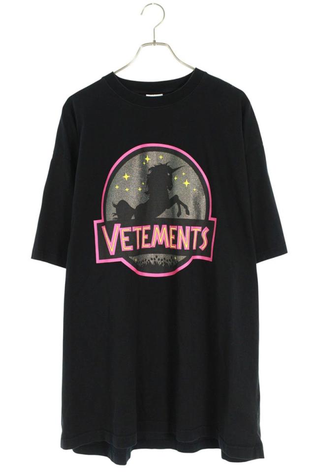 ヴェトモン サイズ:M  22AW  UA53TR570B ワイルドユニコーンプリントTシャツ 中古 SB01