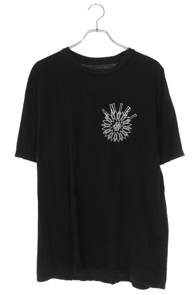 アミリ サイズ:L ロゴフラワープリントTシャツ 中古 BS99