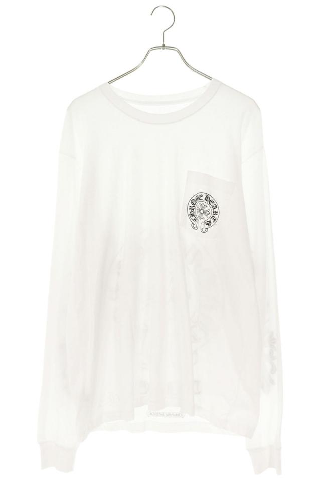 クロムハーツ サイズ:XL  CH L S LTD 台湾限定バックホースシュー袖フローラルプリント長袖カットソー 中古 OK15