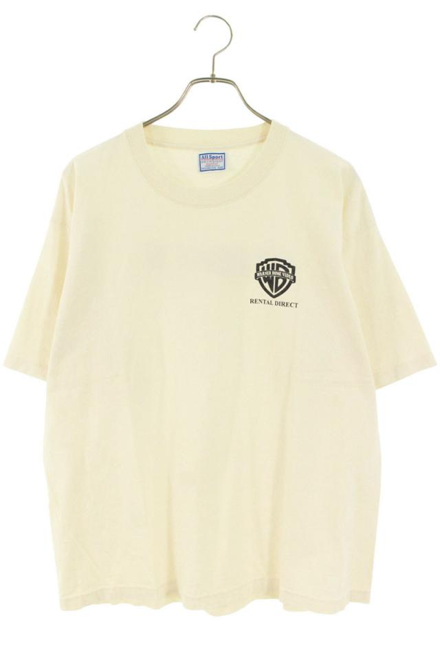 ヴィンテージ サイズ:XL  WARNER  VIDEO プリントTシャツ 中古 BS99