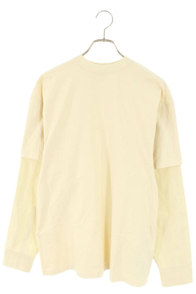 バレンシアガ サイズ:1  698631 TLVF3 レイヤードシャツドッキング長袖カットソー 中古 BS99