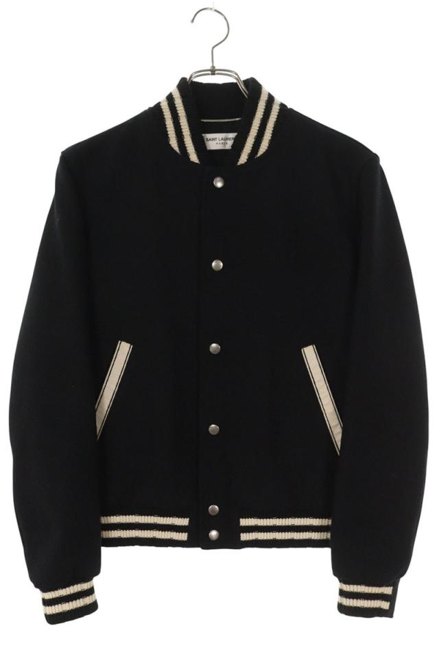 サンローランパリ サイズ:44  625918 Y180W バックロゴパッチスタジャンブルゾン 中古 SS13