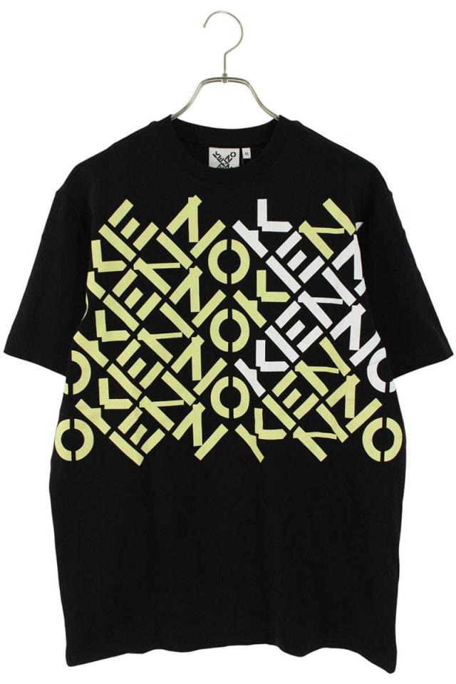 ケンゾー サイズ:M  FC55TS2084SK フロントロゴプリントTシャツ 中古 BS99