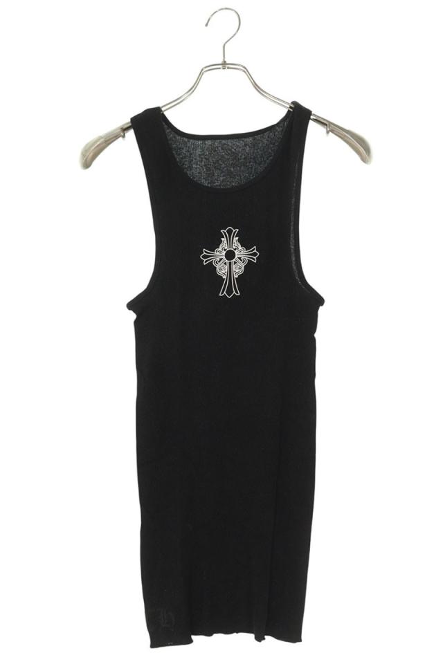 クロムハーツ サイズ:M  RIB TANK ラージクロスプリントリブタンクトップ 中古 GZ11