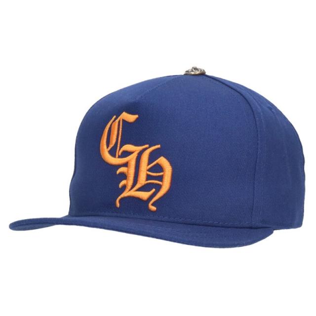 クロムハーツ サイズ:FREE  6 PANEL ON FIELD BSBL CAP CH刺繍ベースボールキャップ 中古 OK15