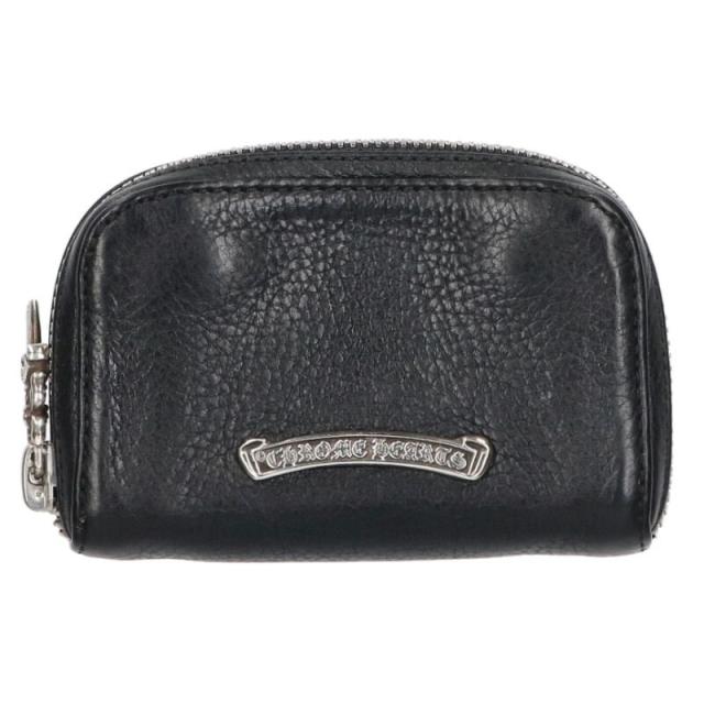 クロムハーツ   COIN CASE ダガーラウンドジップレザーケース 中古 FK04