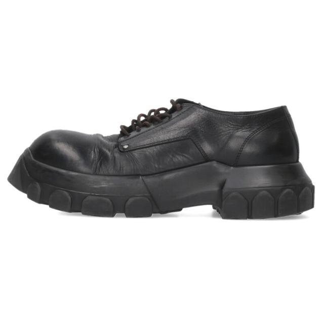 リックオウエンス サイズ:42  LACEUP BOZO TRACTOR レースアップトラクターシューズ 中古 SB01