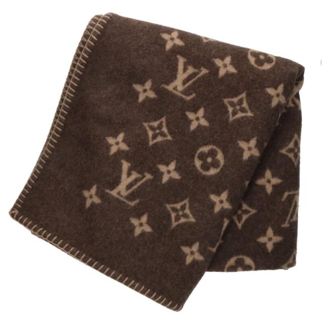 ルイヴィトン   プレッド・ネオ モノグラム モノグラムウールアンゴラブランケット 中古 BS99