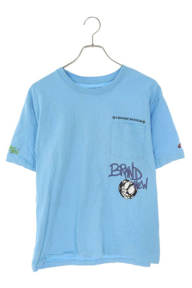 クロムハーツ サイズ:L  PPO BRAIN NEW T-SHRT MATTY BOYブレインニュープリントTシャツ 中古 GZ11
