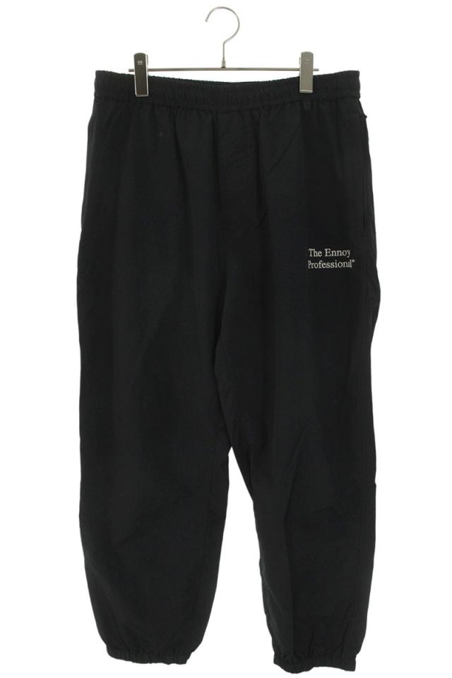 エンノイ サイズ:L  23AW  AW23BRENPT04LP ロゴ刺繍トラックロングパンツ 中古 BS99