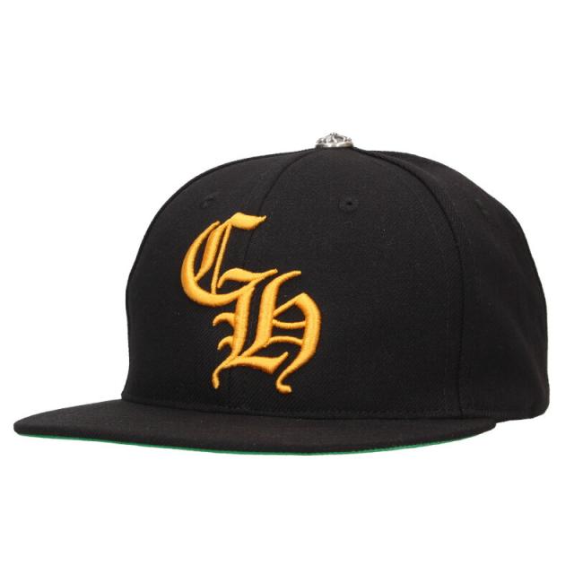 クロムハーツ   CH HAT CH刺繍ベースボールキャップ帽子 中古 OK15