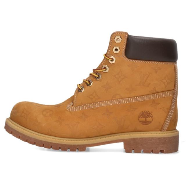 ルイヴィトン  ティンバーランド サイズ:10  Monogram Embossed 6inch Ankle Boot モノグラム6インチブーツ 中古 SB01