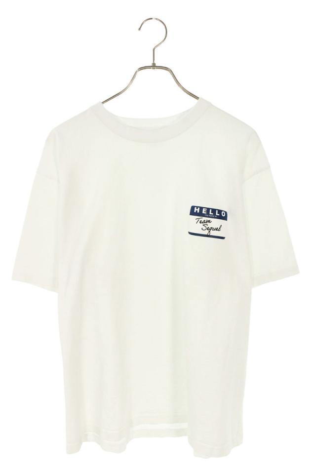 シークエル サイズ:L  25AW HELLOプリントTシャツ 中古 BS99