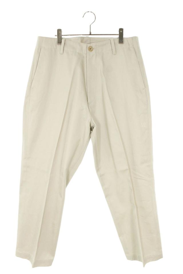 シークエル サイズ:L  TYPE-XF WEEKEND ロゴプリントチノロングパンツ 中古 BS99