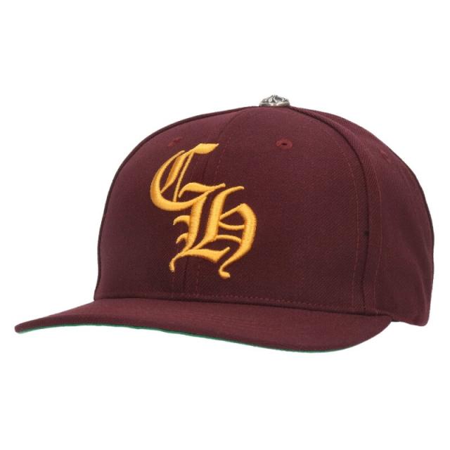 クロムハーツ   6 PANEL ON FIELD BSBL CAP CH刺繍ベースボール帽子 中古 SS07